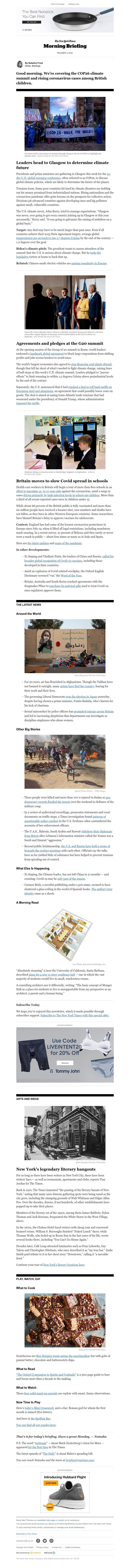 The New York Times - Your Monday Briefing