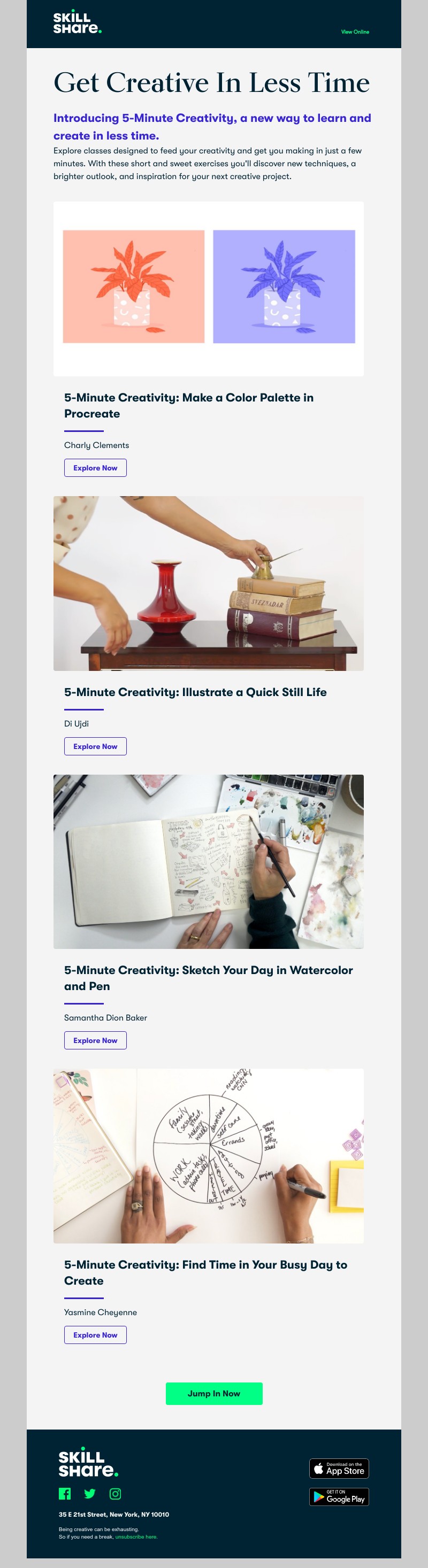 Skillshare - Introducing 5 Minute Creativity