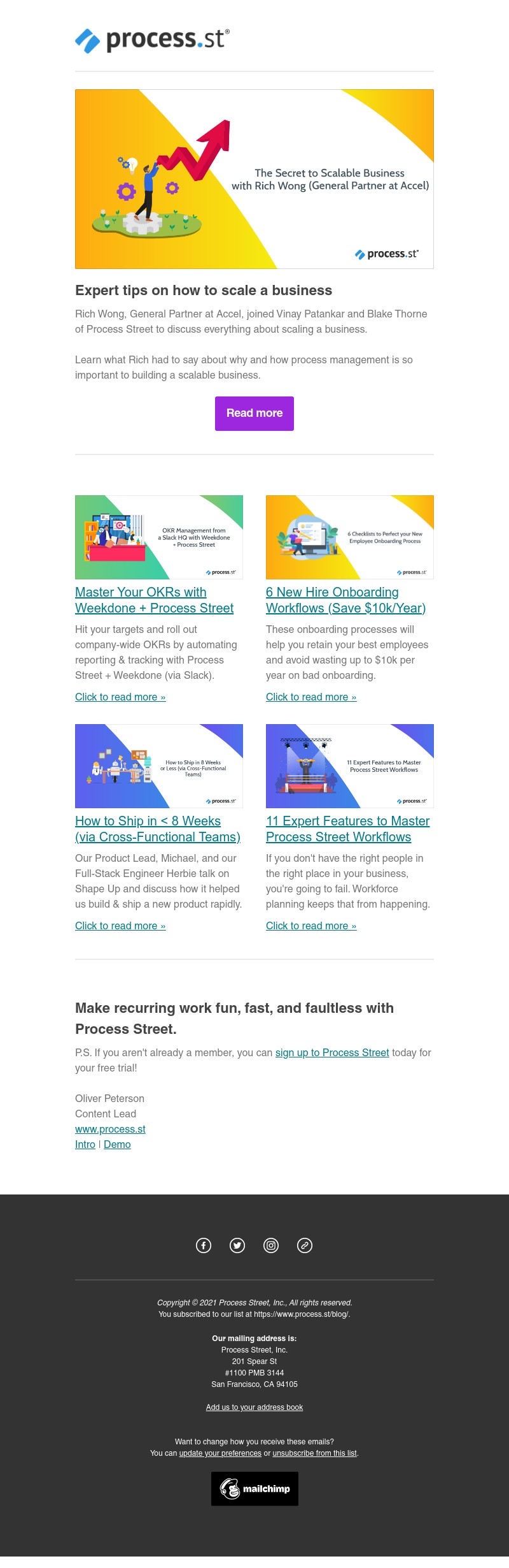 Process Street - Rich Wong's secrets to scalable business 📈