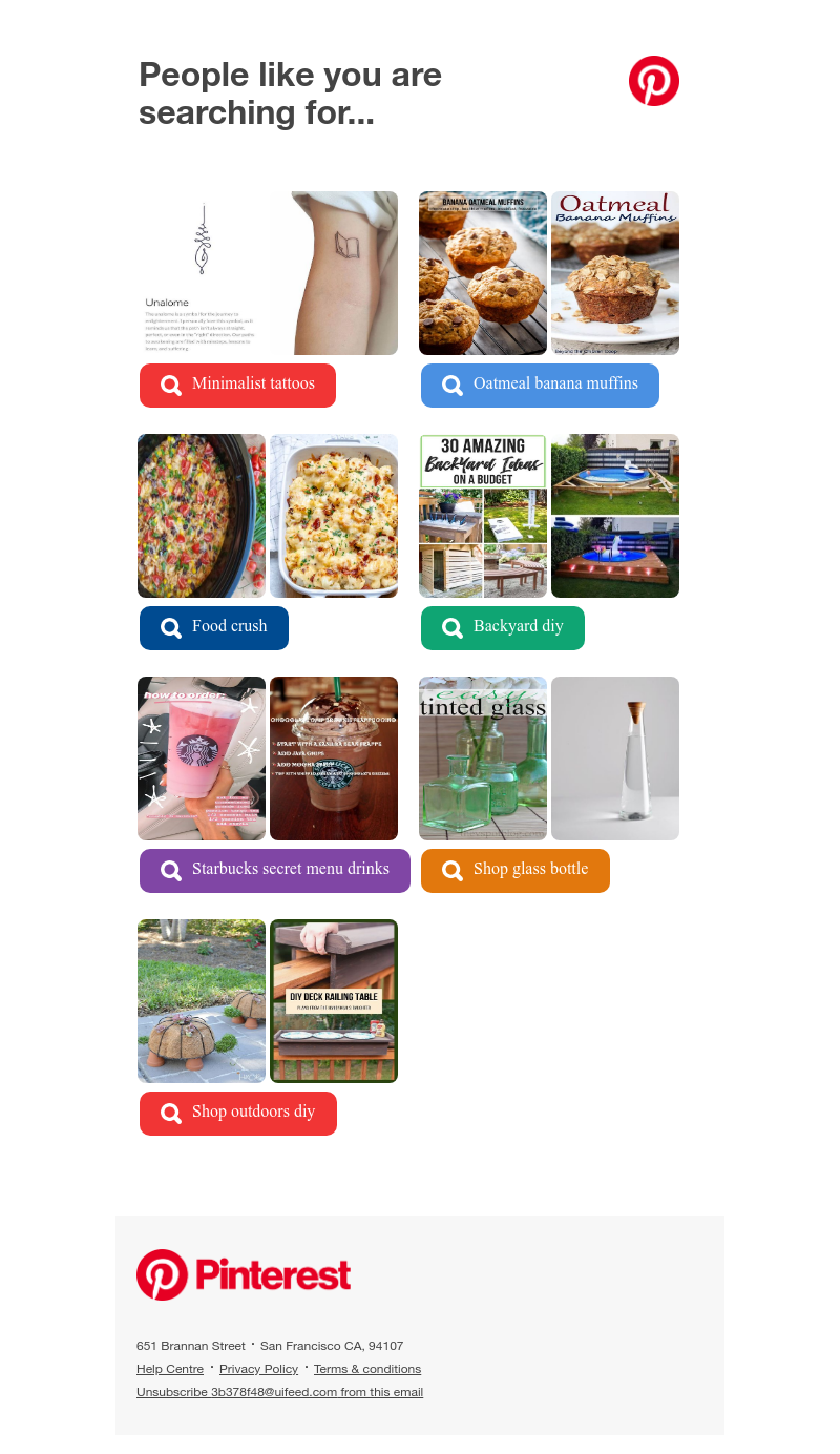 Pinterest - Hi UI Feed! Minimalist Tattoos, Oatmeal Banana Muffins and more ideas to search for