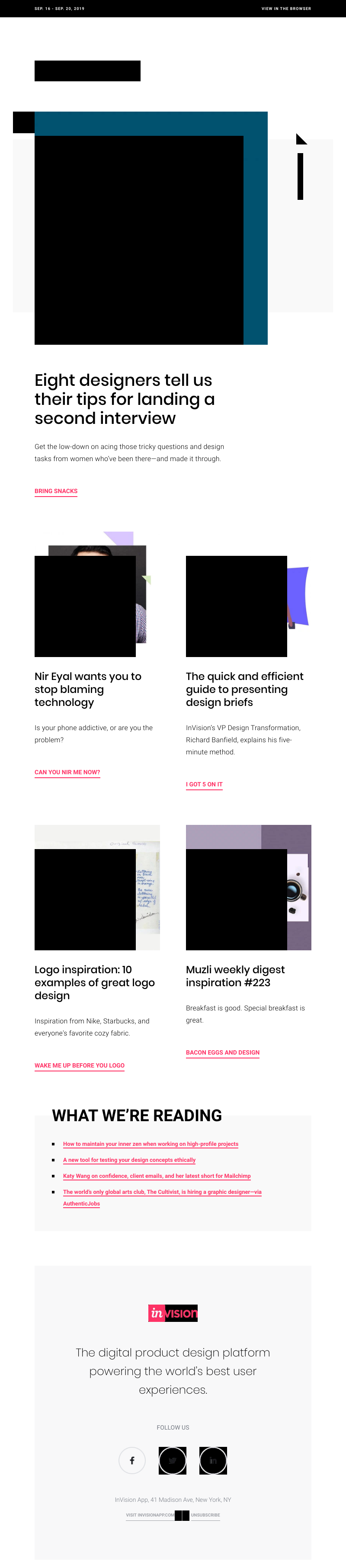 InVision - First is the worst, second is the best