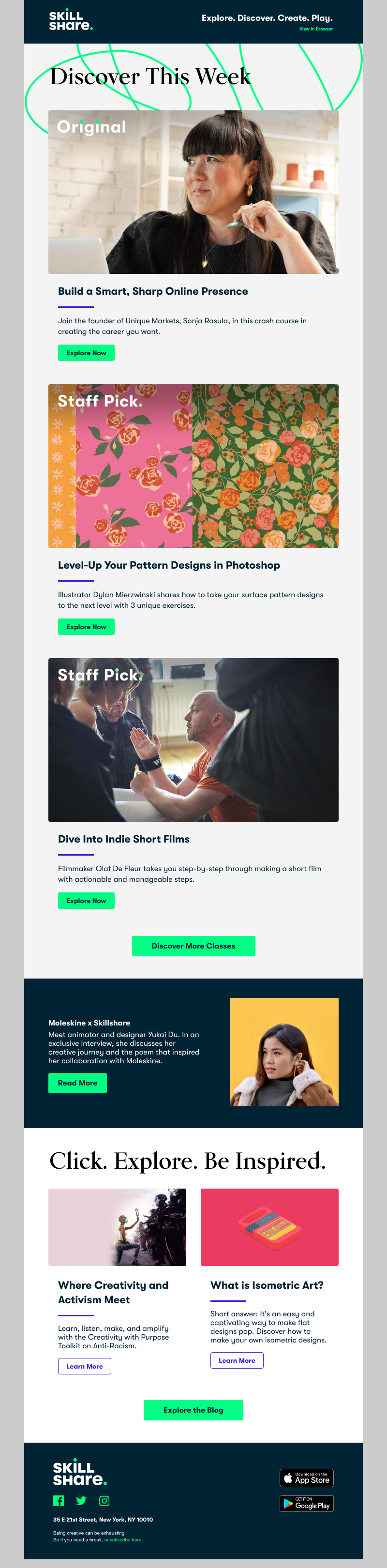 Skillshare - Sarah, start your creative career, make pattern designs, and more!