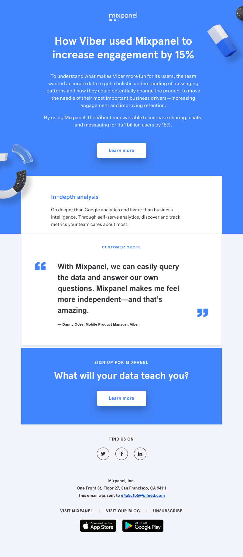 Mixpanel - How do you increase product stickiness?