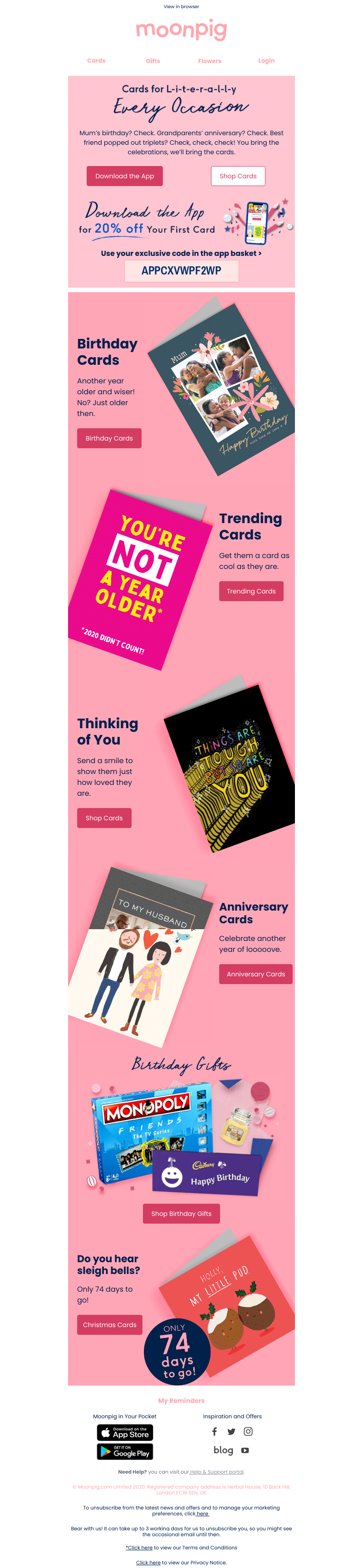 Moonpig - Cards for e-v-e-r-y-o-n-e! 👵🧔👧👶