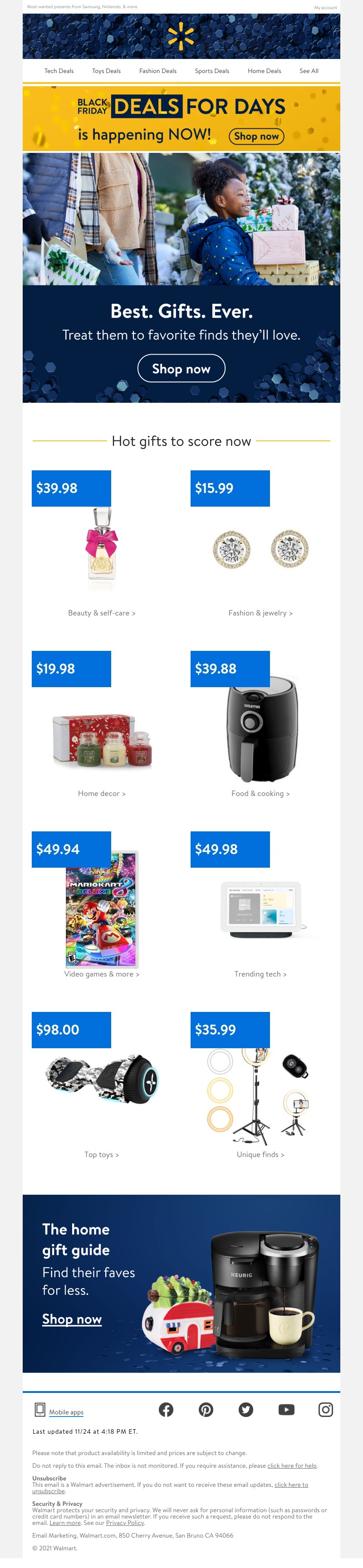 Walmart - ✔️ Check off your entire gift list in one stop