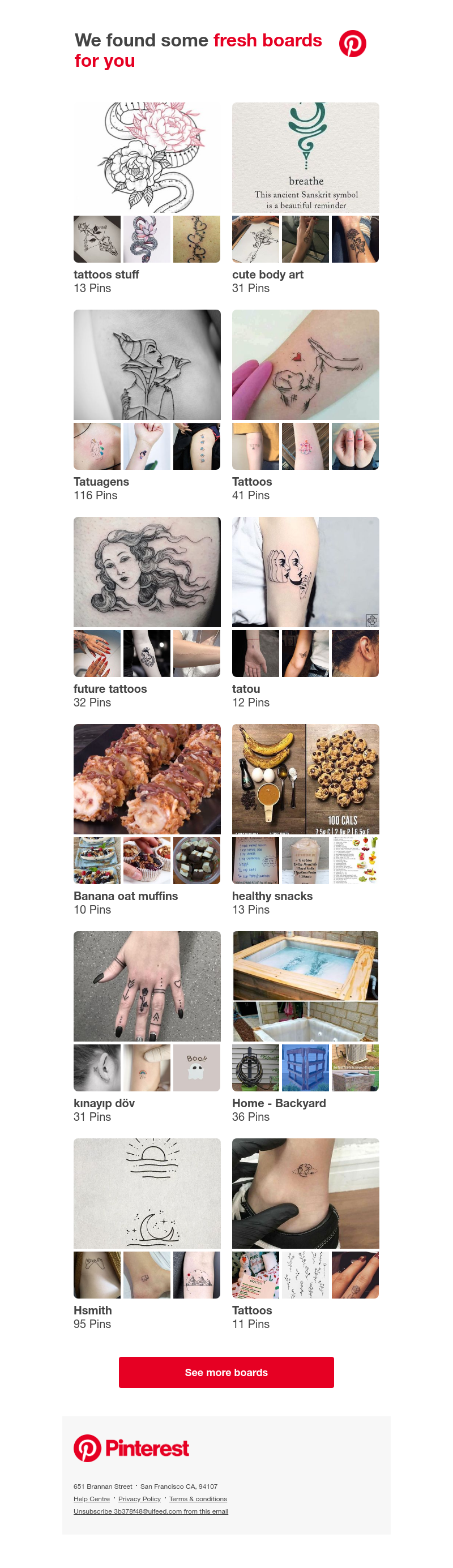 Pinterest - tattoos stuff, cute body art and 12 other boards like yours