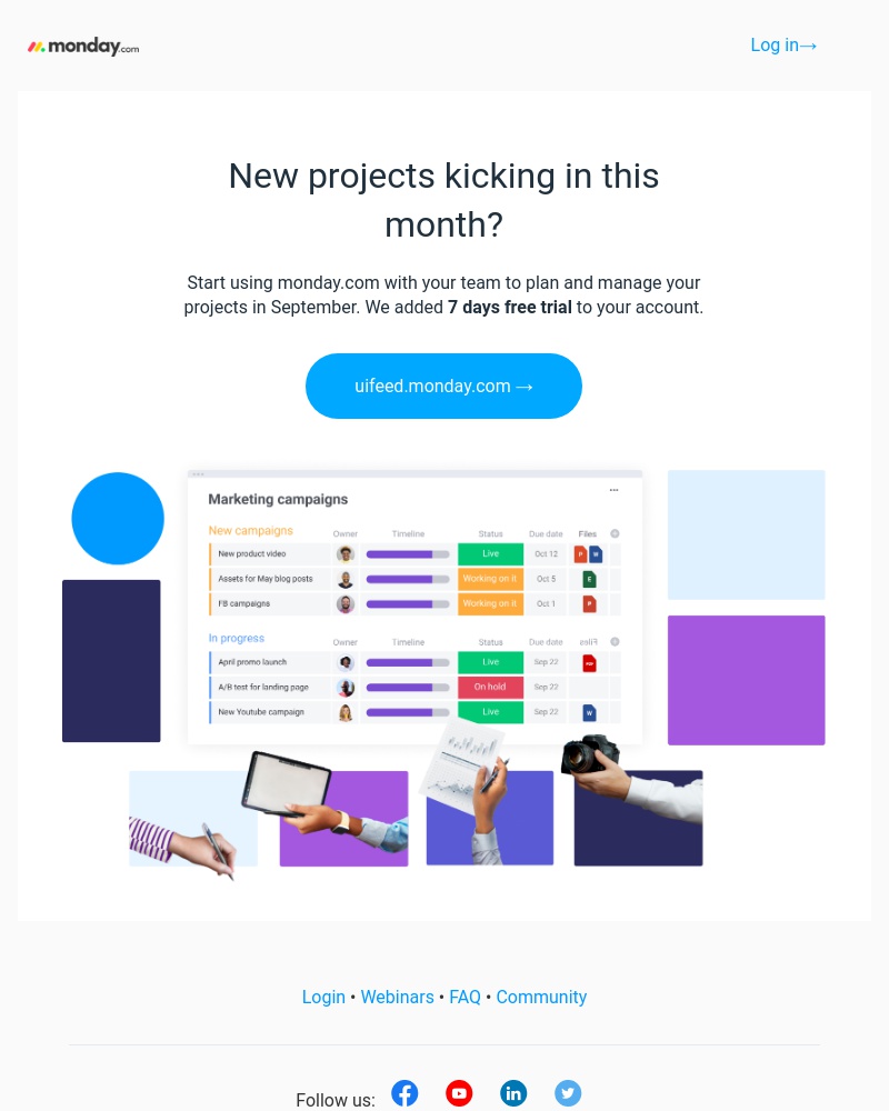 Monday - Back to work @Uifeed?