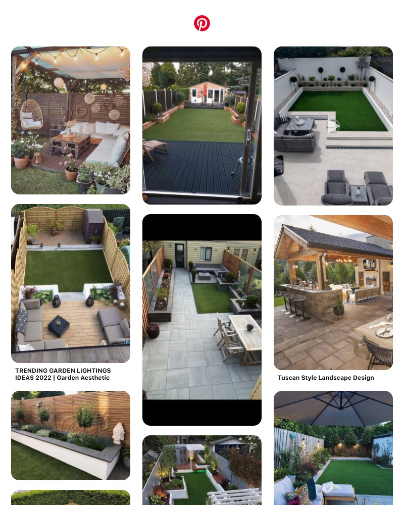 Pinterest - Backyard Makeover for Dab