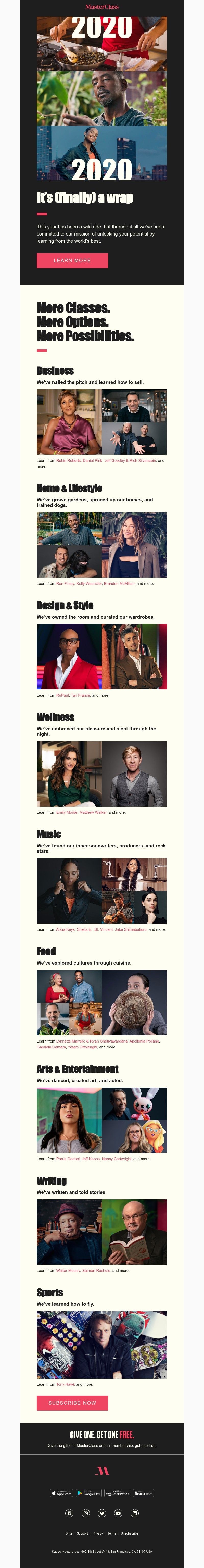  - Here’s to an unbelievable year