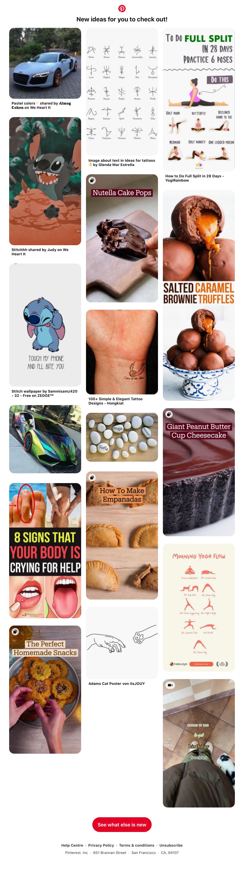 Pinterest - New ideas are ready for you