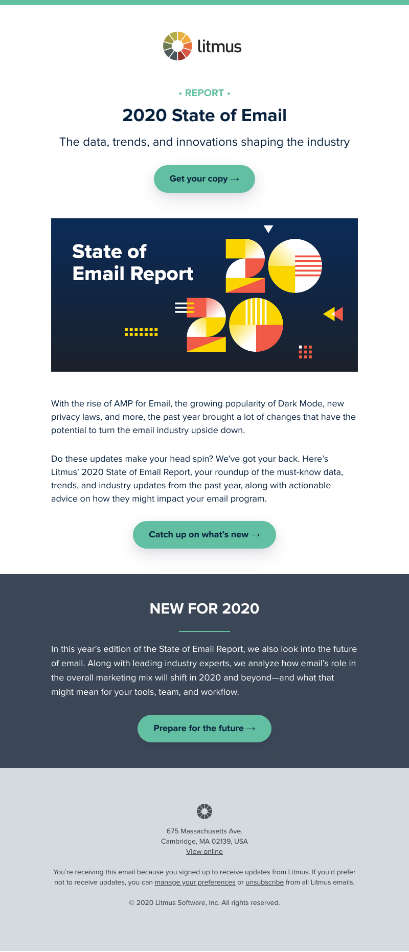 Litmus - The 2020 State of Email Report