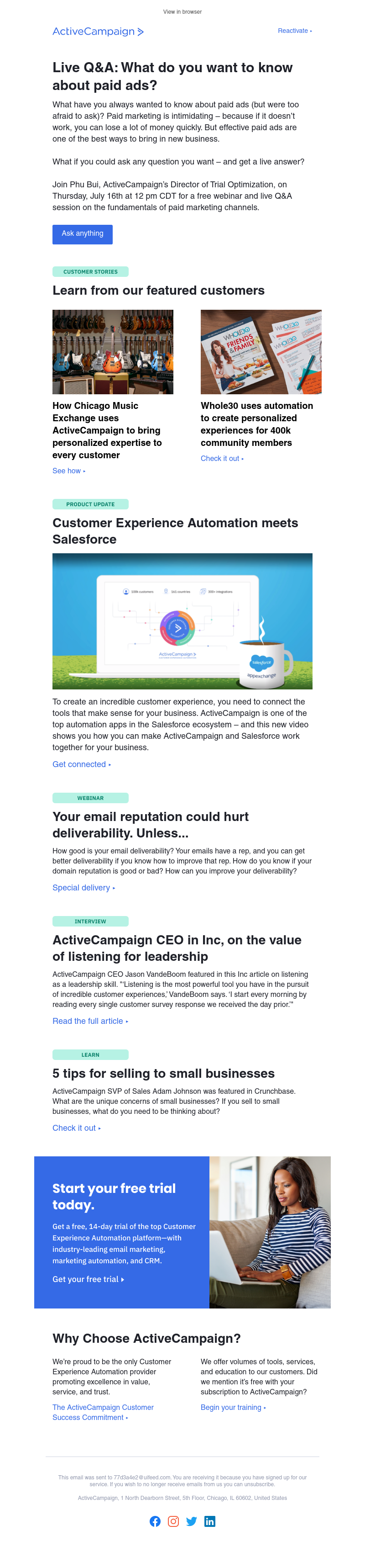  - Live Q&A: Everything about paid ads