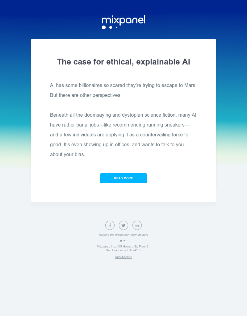 Mixpanel - Why AI shouldn't scare billionaires, but does