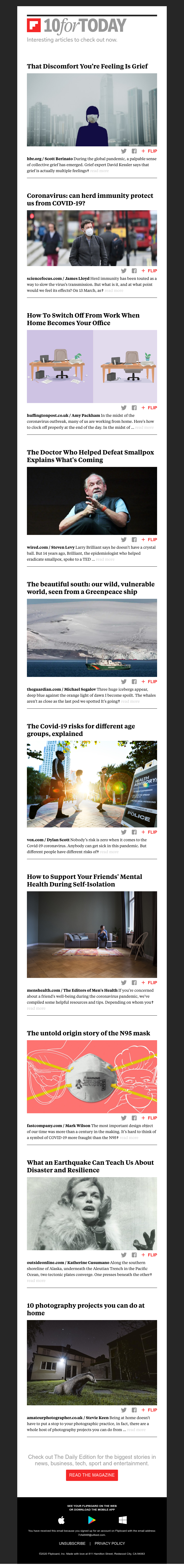 Flipboard - That discomfort you’re feeling is grief