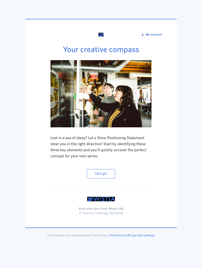 Wistia - How to find the right concept for your video series 👌