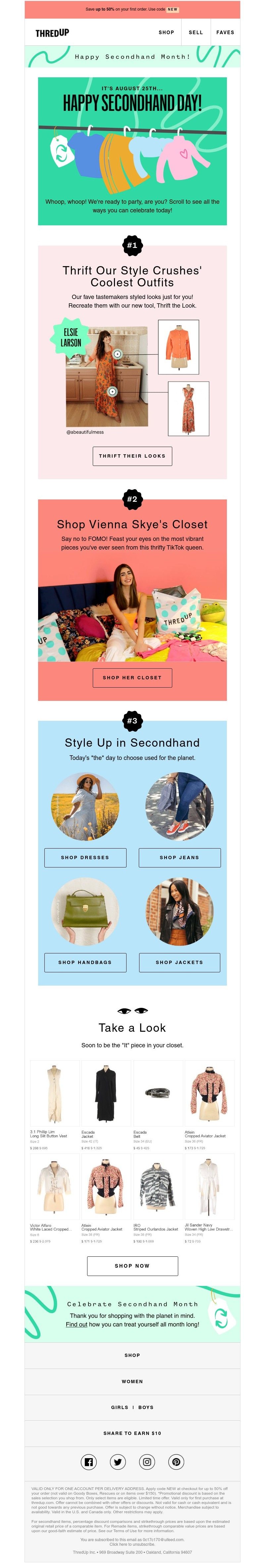 thredUP - 🥳 Happy Secondhand Day!!