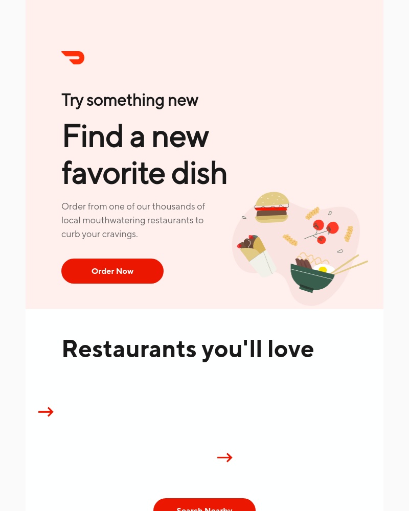  - Be adventurous and try a new restaurant!