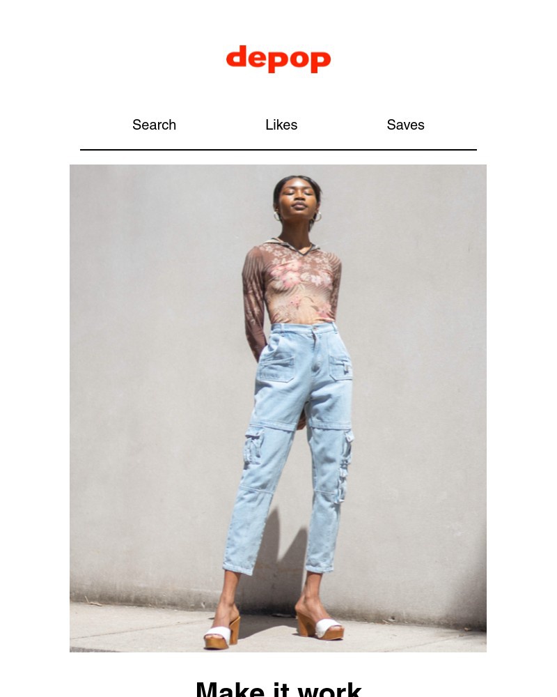 Depop - Be comfy + cool all the time