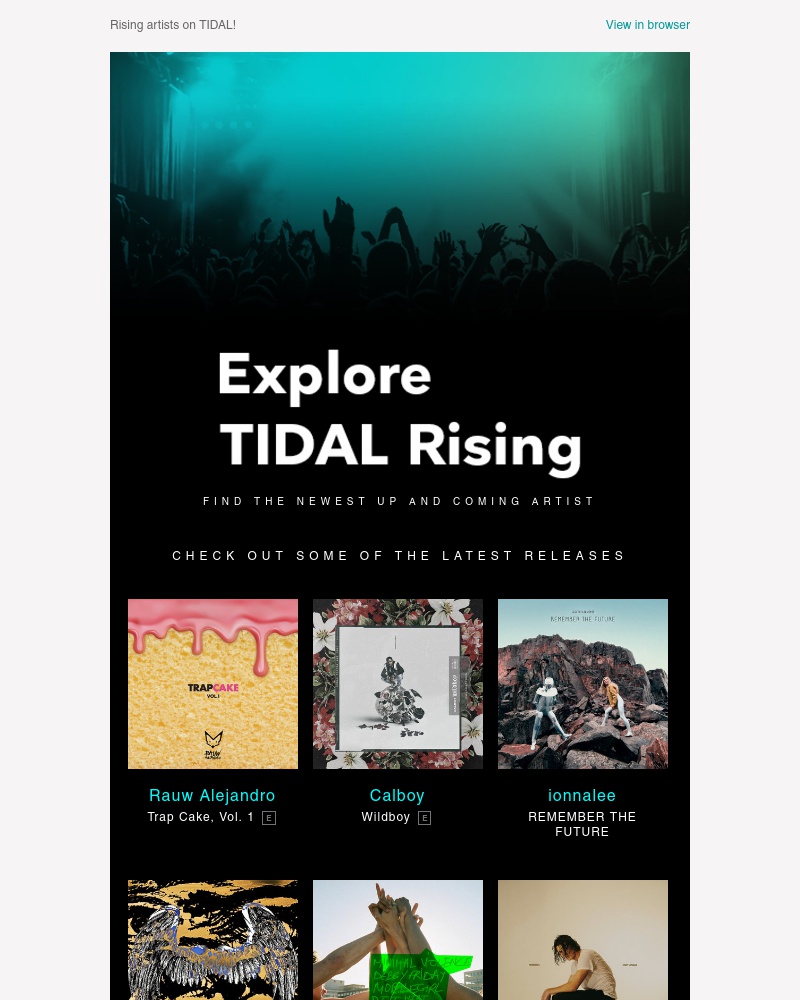  - Be The First to Stream New Music