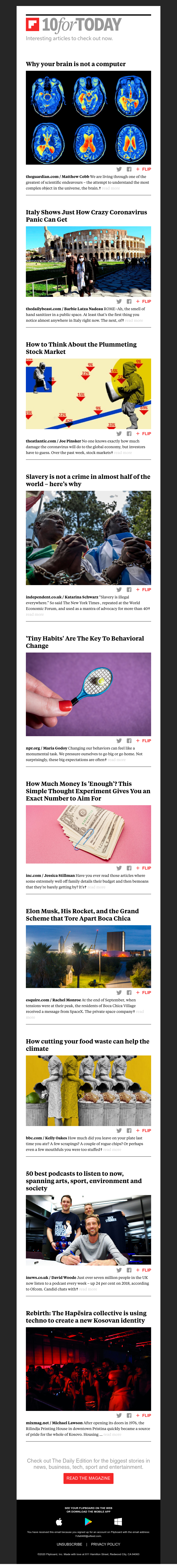Flipboard - Why your brain is not a computer