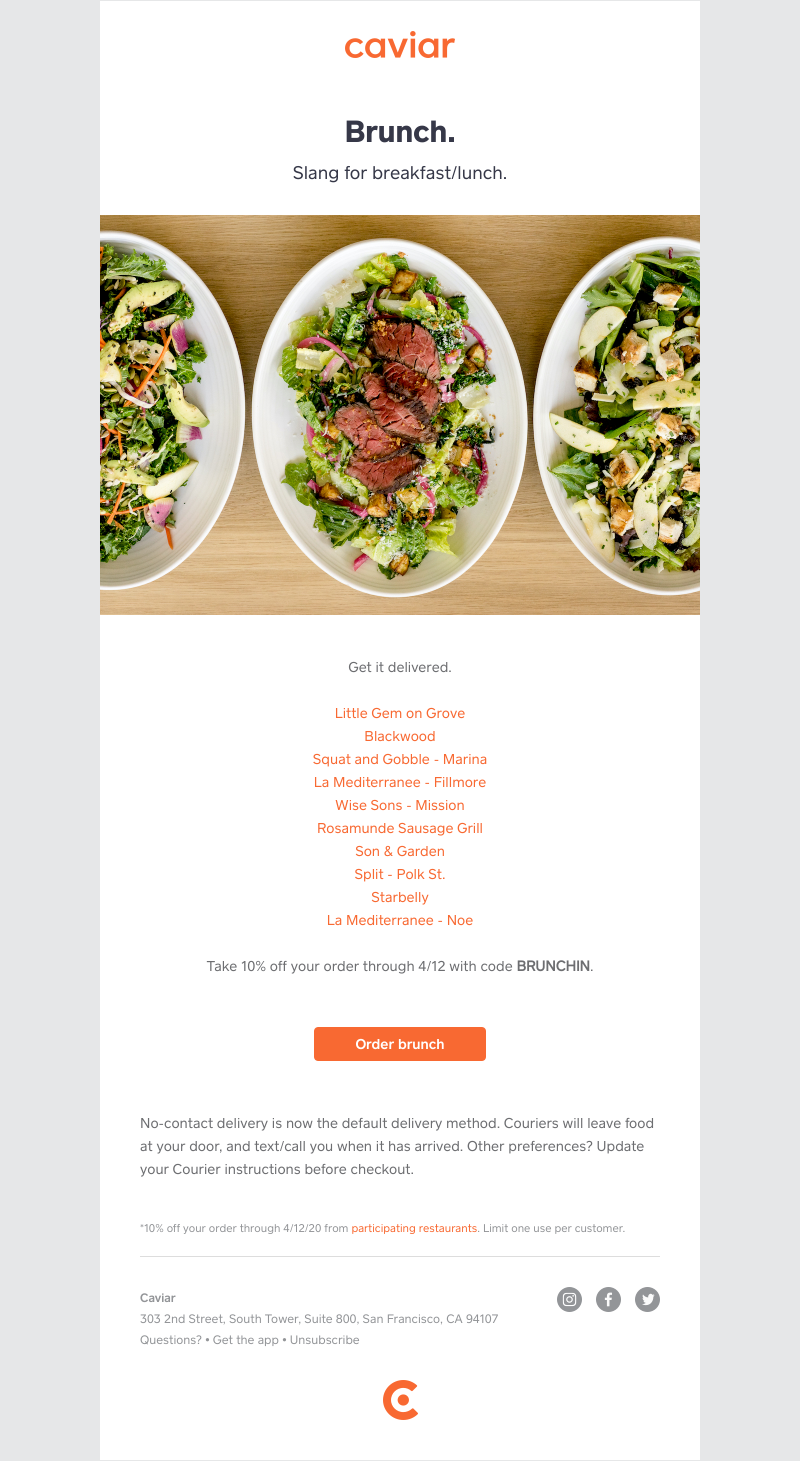  - Hiiiieeee, it’s time for brunch