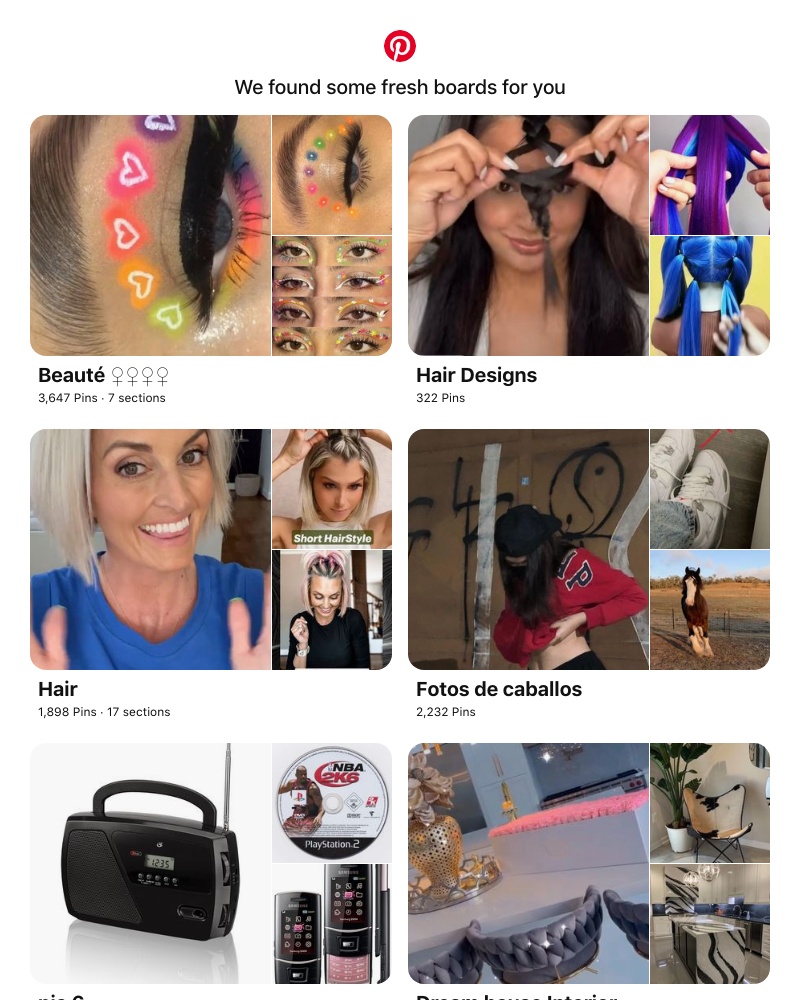 Pinterest - "Beauté ‍♀️‍♀️‍♀️‍♀️", "Hair Designs" and 8 other boards like yours