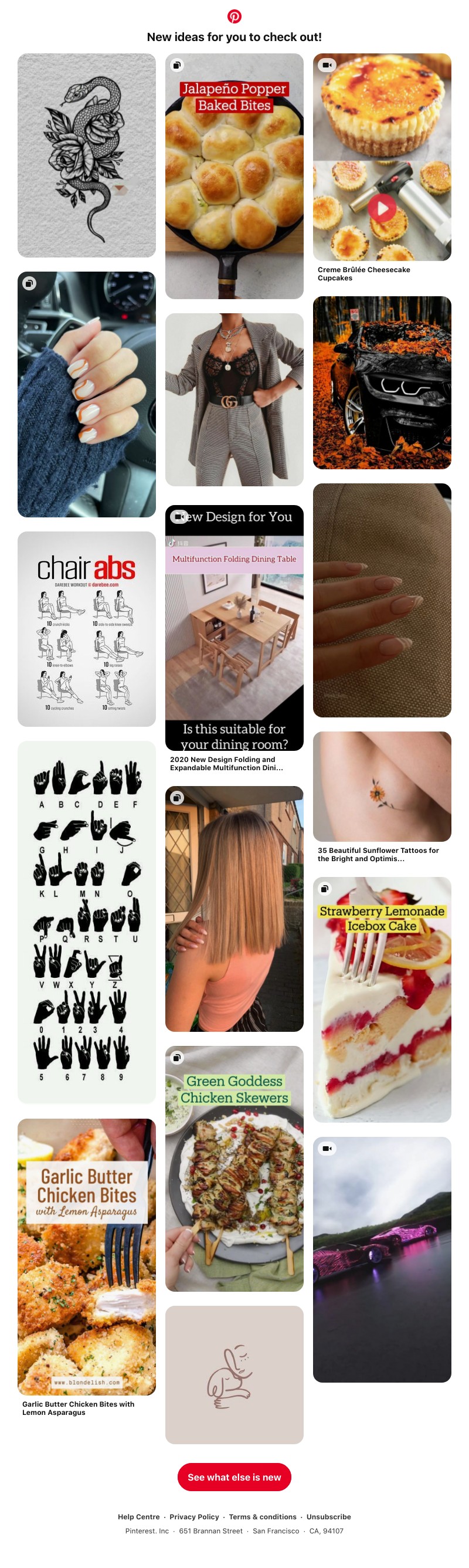 Pinterest - New ideas are ready for you