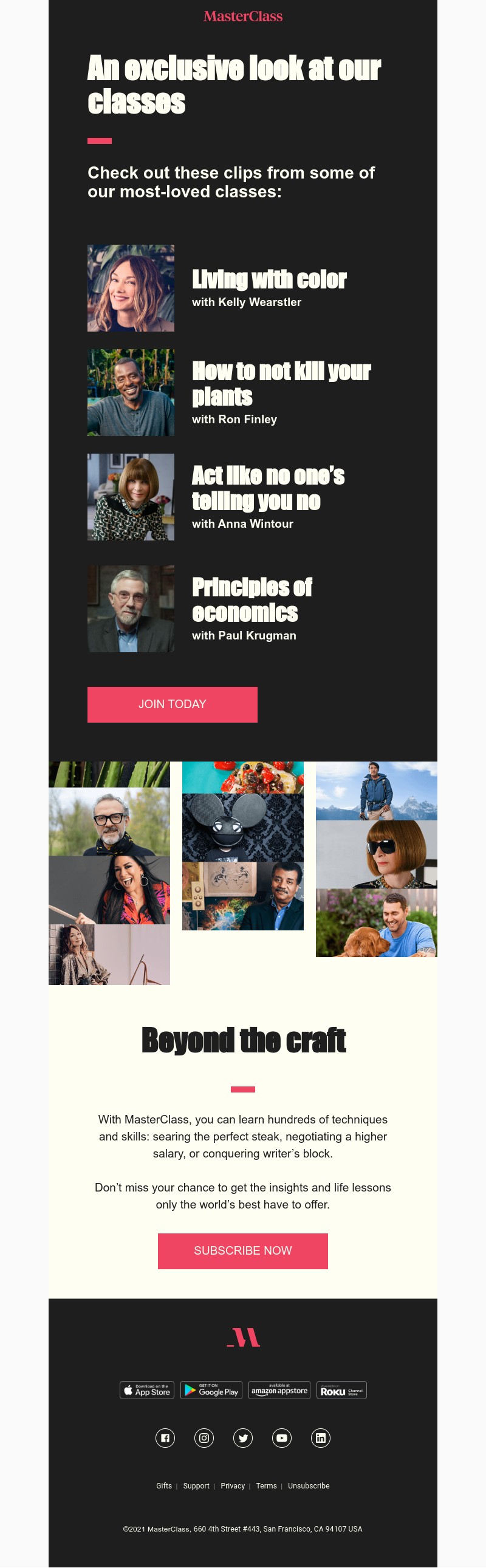  - Go beyond the lessons