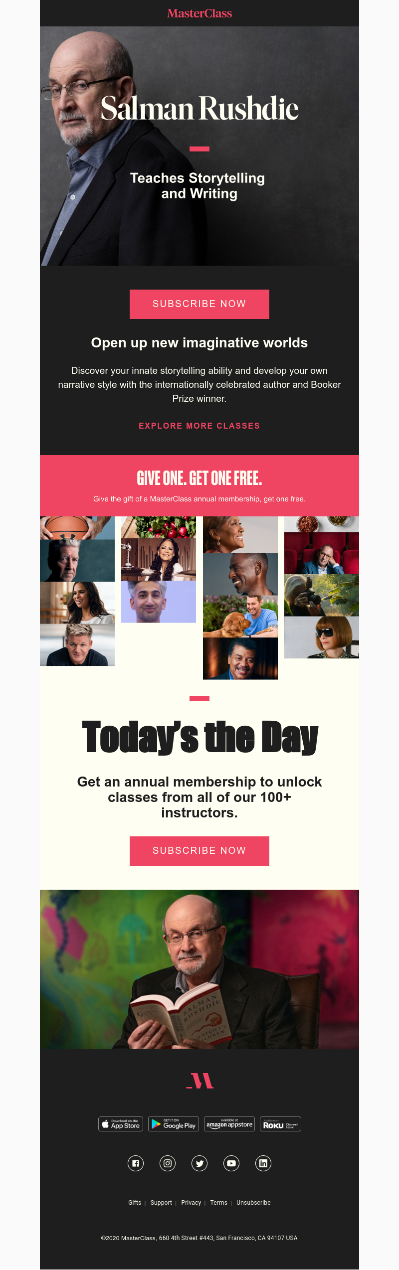  - Meet your new instructor: Salman Rushdie