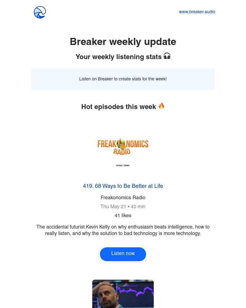 Breaker - Breaker weekly update