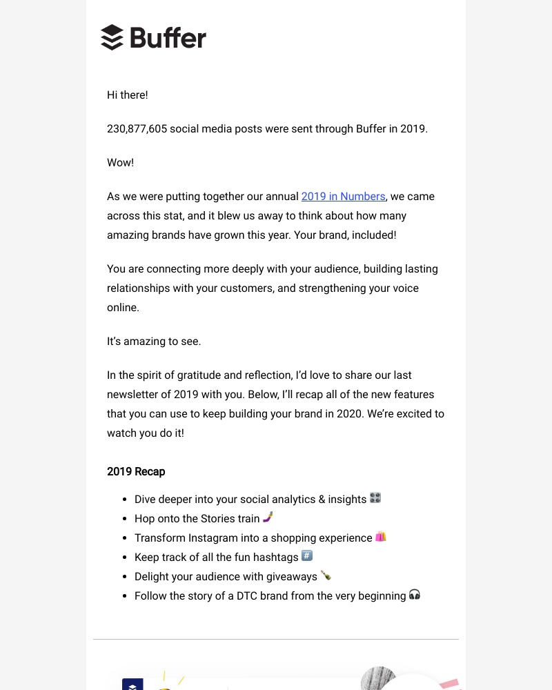  - Buffer in December 🎆 