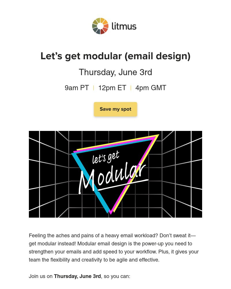 Litmus - Build emails without breaking a sweat