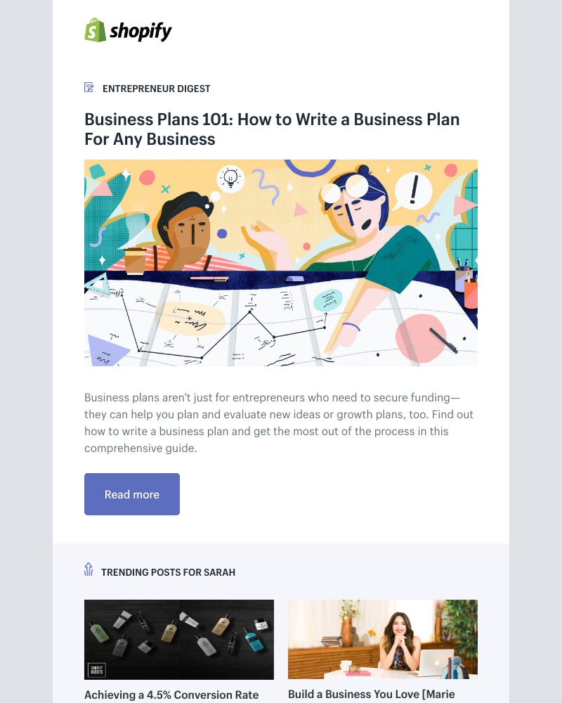 Shopify - Business Plans 101: How to Write a Business Plan For Any Business