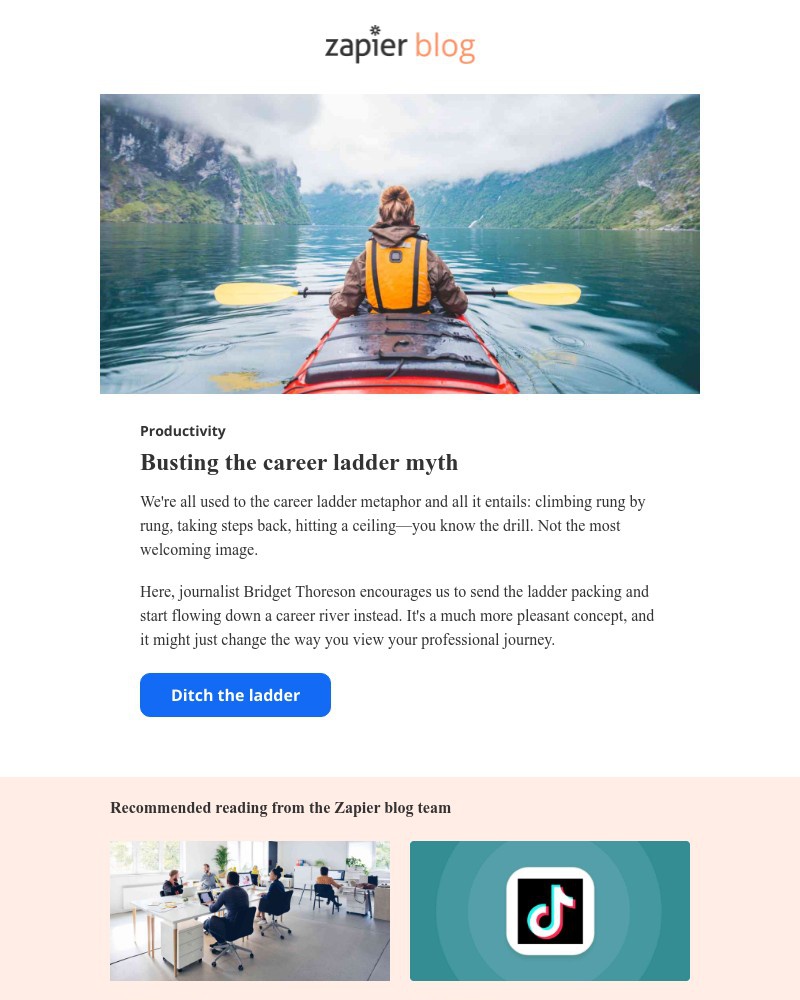 Zapier - Busting the career ladder myth
