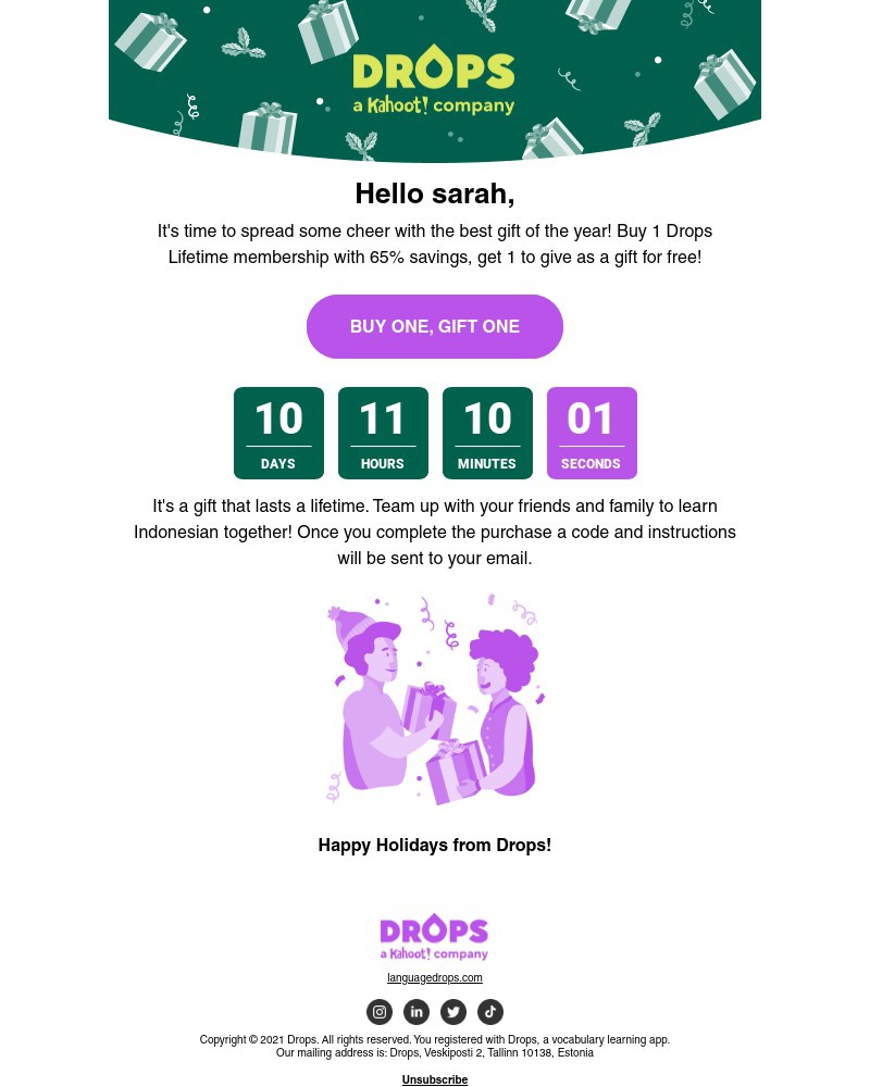 Drops - Buy 1 Gift 1 Drops Premium🎁