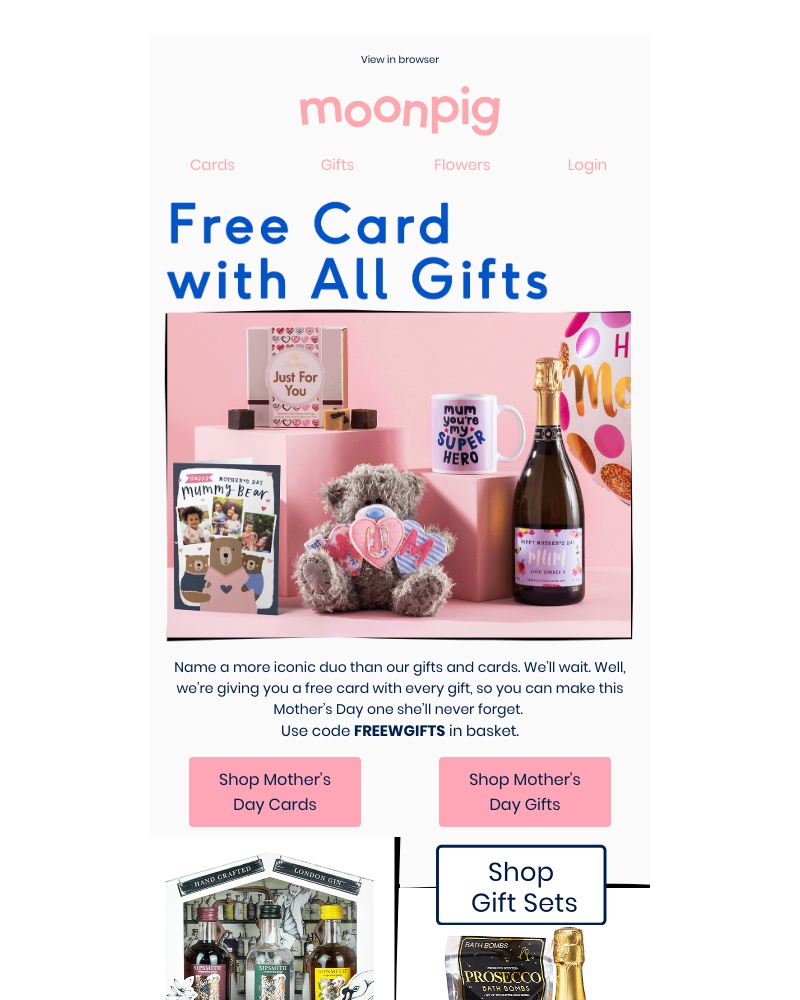 Moonpig - Buy a 🎁 get a free 💌. Today only!