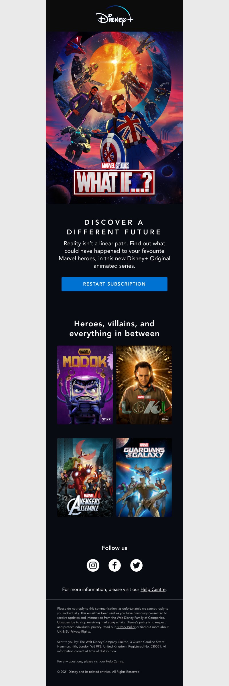 Disney+ - Step inside an alternate reality