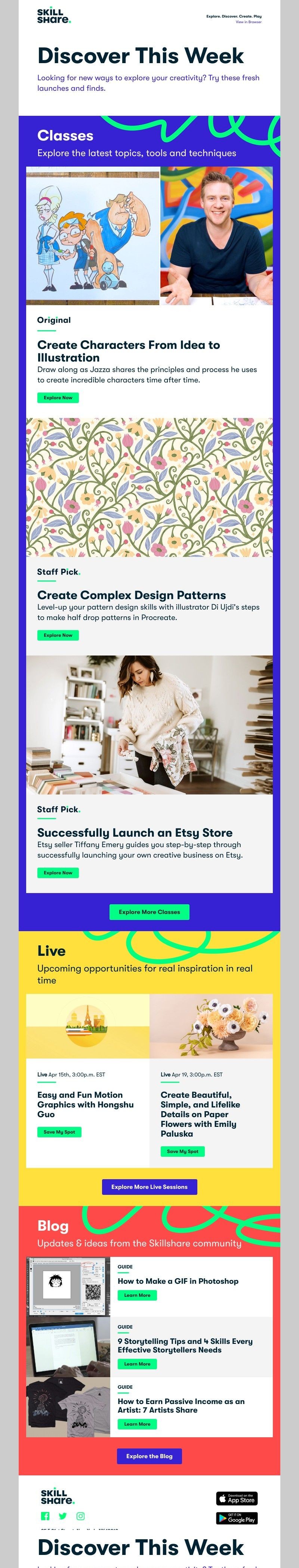Skillshare - Sarah, Design Characters For Illustration, Launch an Etsy Store, and More!