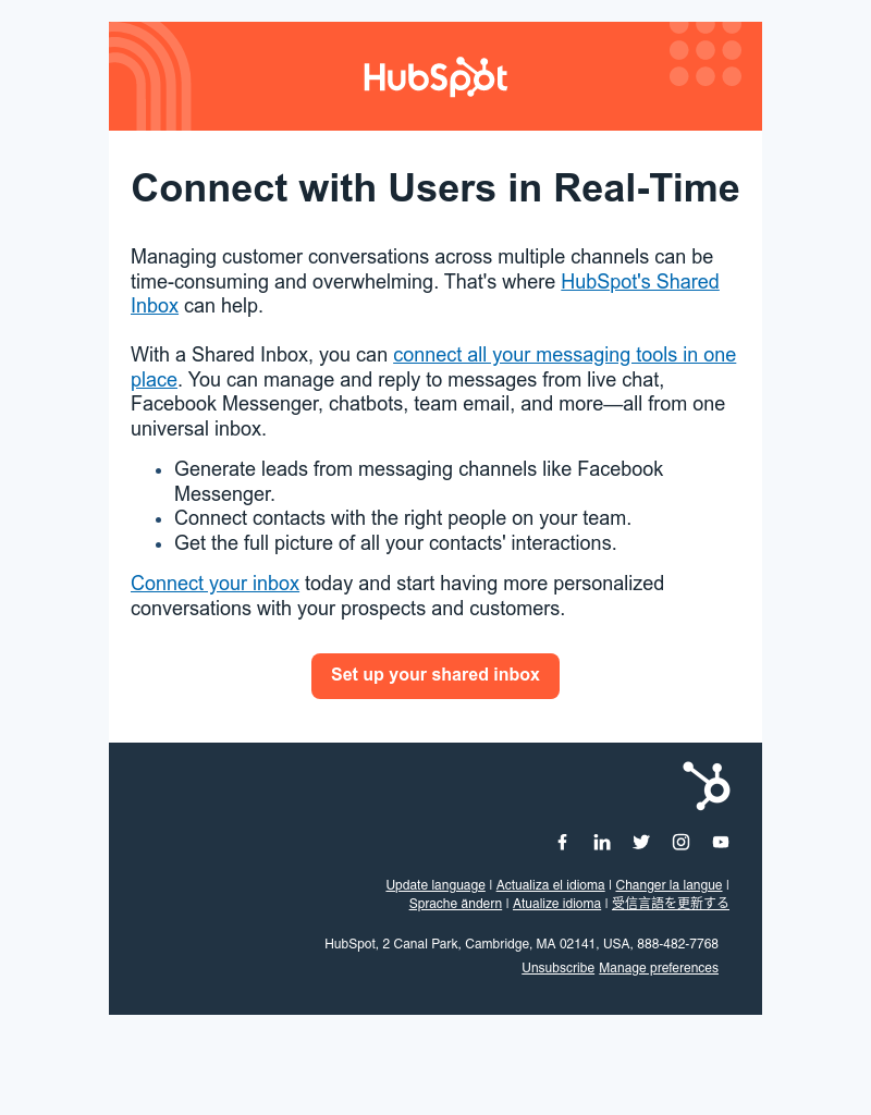 HubSpot CRM - Connect with your prospects and customers