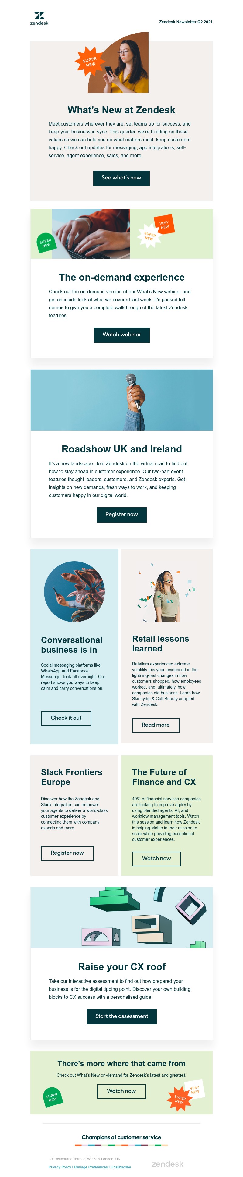 Zendesk - We’ve got good news for you