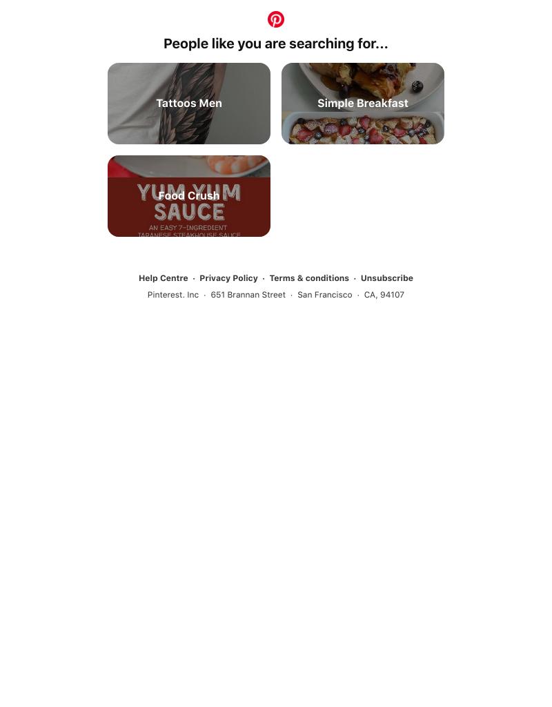 Pinterest - Tattoos Men, Simple Breakfast and more ideas to search for