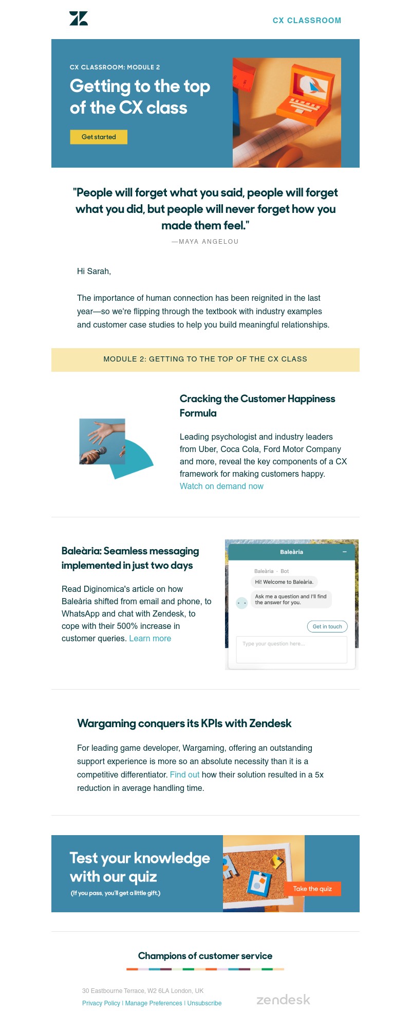 Zendesk - The Customer Happiness Formula—have you figured it out?