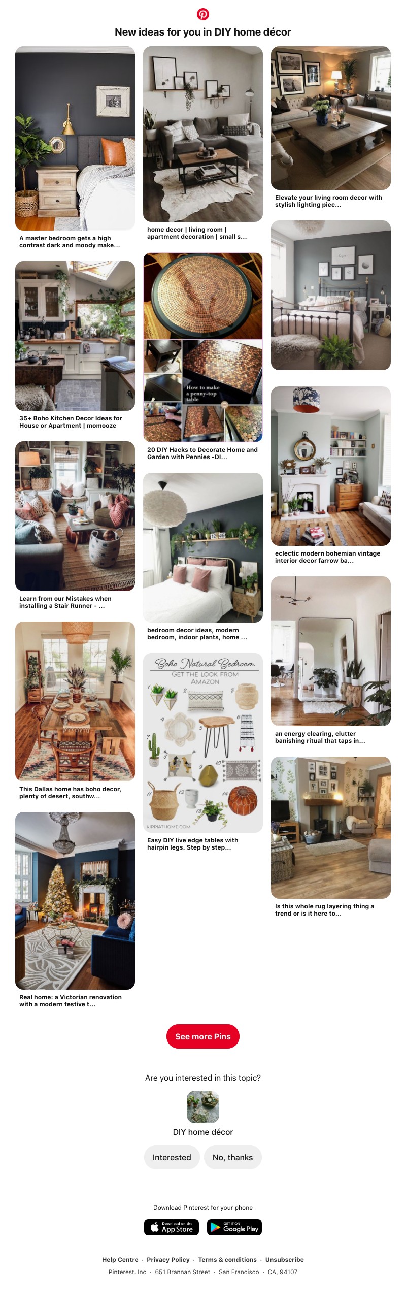 Pinterest - 🛠 14 DIY home décor Pins to check out