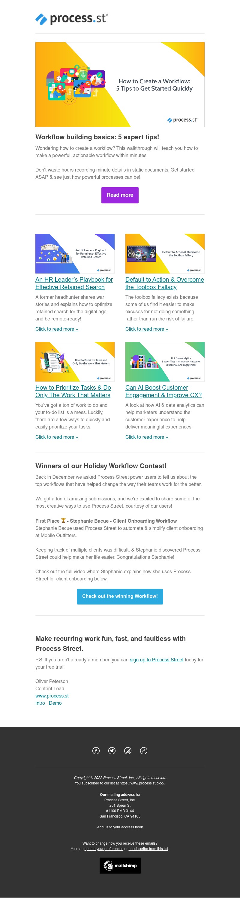 Process Street - 5 expert tips to build the best workflows possible 💪