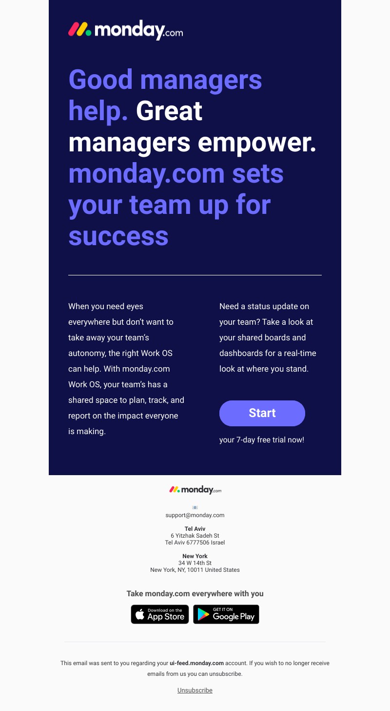 Monday - What sets great managers apart? 🌟