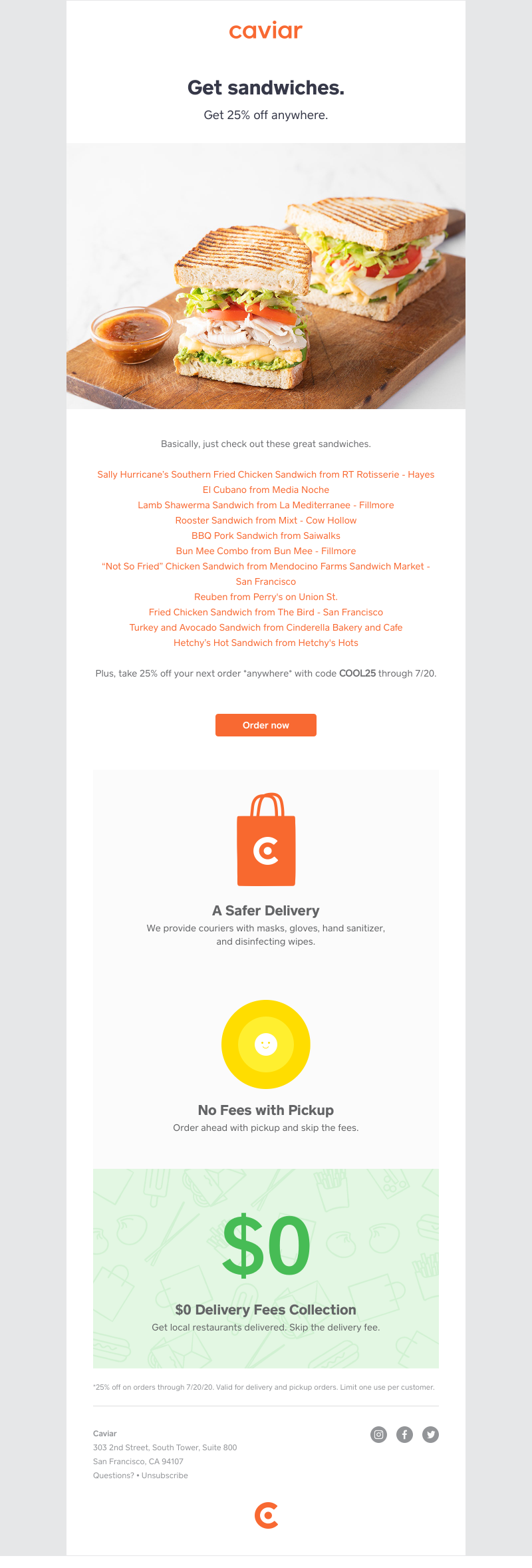  -  🥪 25% off 🥪