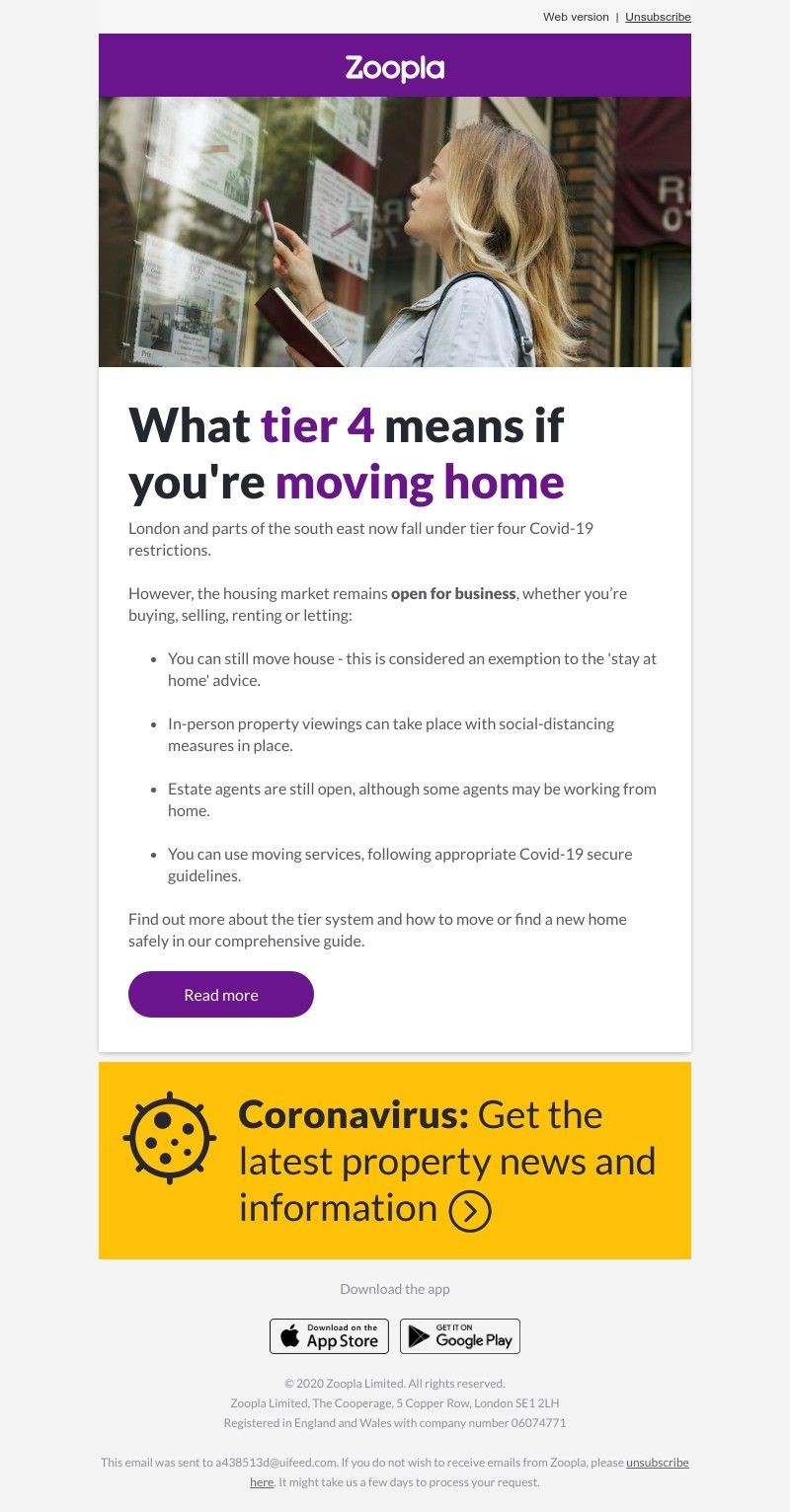 Zoopla - Tier 4: what it means for the property market