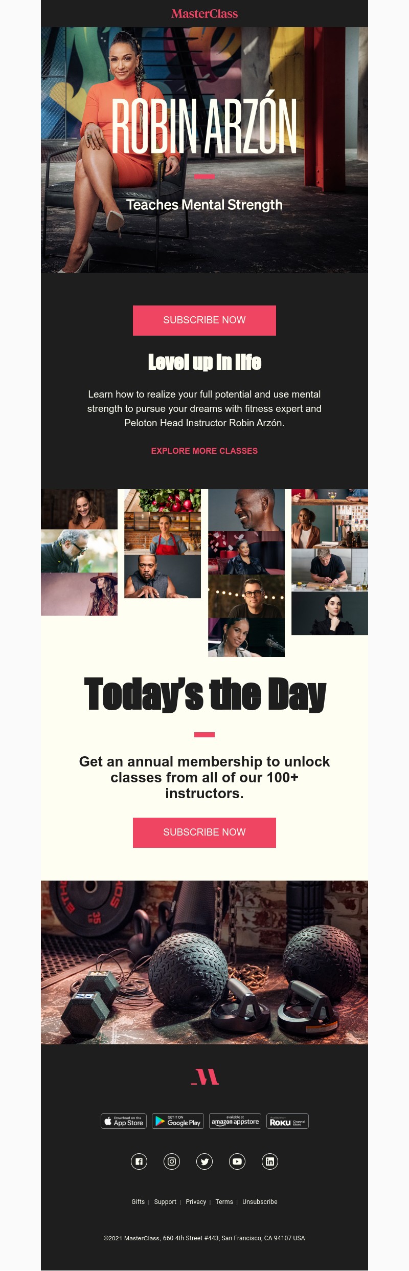  - Meet your new instructor: Robin Arzón