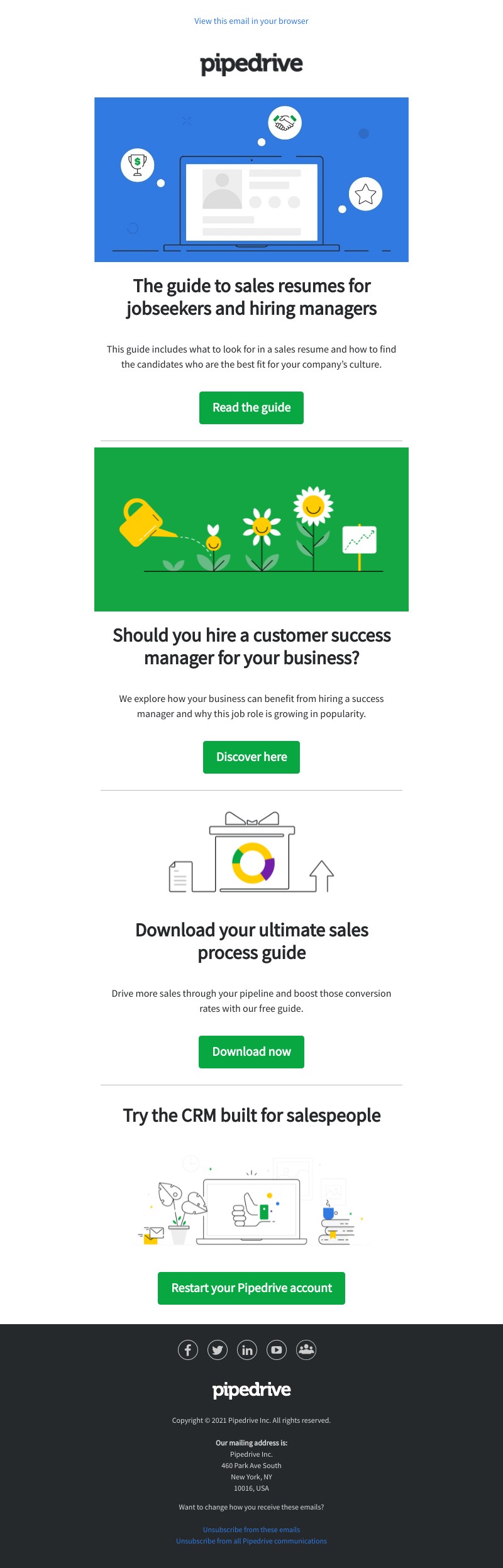 Pipedrive - How to write the perfect sales resume