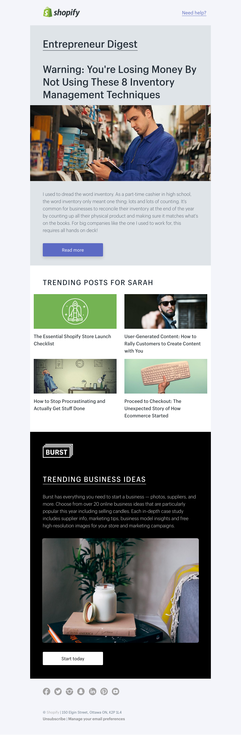 Shopify - Warning: You're Losing Money By Not Doing This